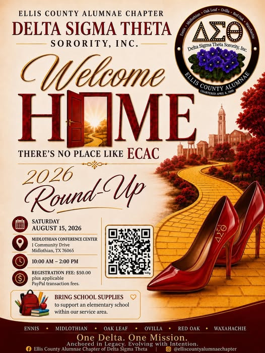 Ellis County Alumnae Chapter 2026 Chapter Roundup