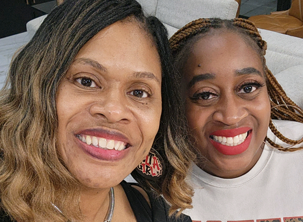 Sorors Rice and Davenport